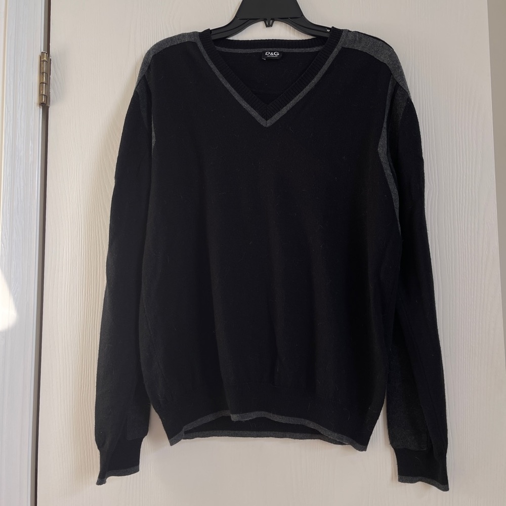 Vintage Dolce Gabbana V Neck Sweater